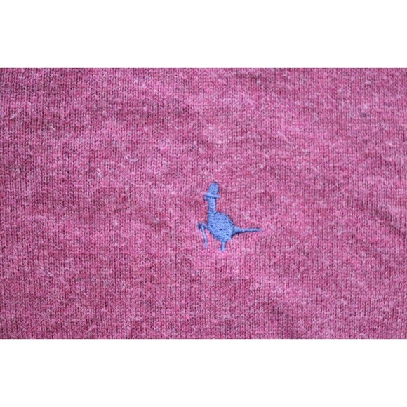 Jack Wills Mens‎ Sweater V Neck Cashmere Blend Large Red Knit Grandpa - Picture 4 of 9